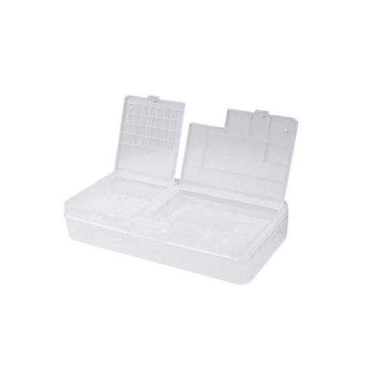 2 PCS Double - Layer Clamshell Mobile Phone Repair Parts Turnover Box Mobile Phone Disassembly Screw Component Storage Box, W203 - ORIWHIZ