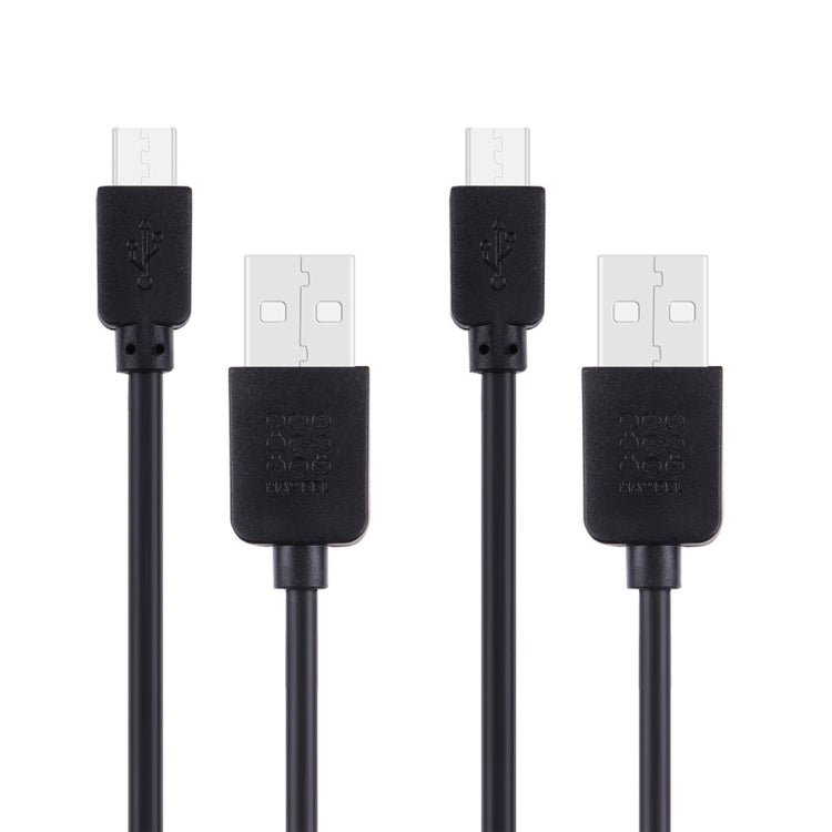 2 PCS HAWEEL 1m High Speed Micro USB to USB Data Sync Charging Cable Kits For Galaxy, Huawei, Xiaomi, LG, HTC and other Smart Phones, 2pcs - ORIWHIZ