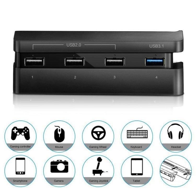 2 PCS PS4 Slim Extend USB Adapter Accessories for Play Station 4 Slim Console USB HUB 3.0 High Speed, for PS4 Slim - ORIWHIZSony AccessoriesSony Accessories Charger & PowerToys & Hobbies