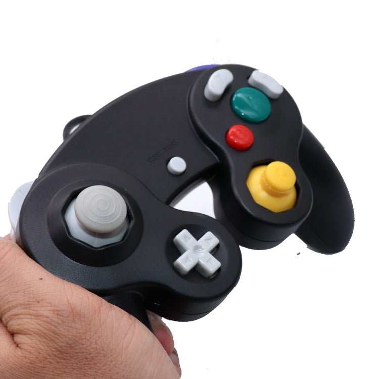 2 PCS Single Point Vibrating Controller Wired Game Controller For Nintendo NGC / Wii, White, Pink, Yellow, Red, Purple, Green, Blue, Black, Silver, Orange - ORIWHIZNintendo AccessoriesNintendo Accessories GamepadsToys & Hobbies
