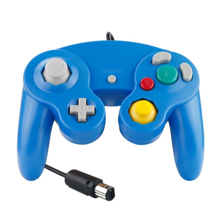 2 PCS Single Point Vibrating Controller Wired Game Controller For Nintendo NGC / Wii, White, Pink, Yellow, Red, Purple, Green, Blue, Black, Silver, Orange - ORIWHIZNintendo AccessoriesNintendo Accessories GamepadsToys & Hobbies
