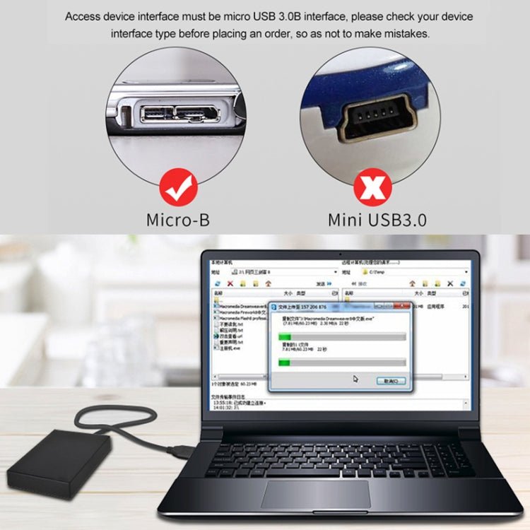 2 PCS USB 3.0 Right Elbow Male to Micro USB 3.0 Elbow Charging Data Cable, Cable Length: 27cm, Right Elbow - ORIWHIZ