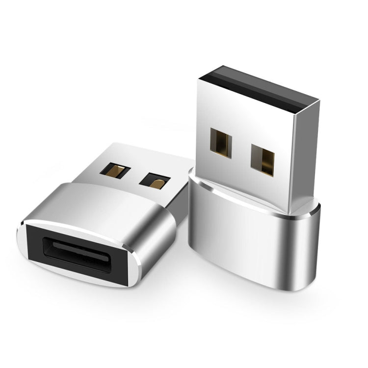 2 PCS USB - C / Type - C Female to USB 2.0 Male Adapter, Support Charging & Transmission - ORIWHIZ