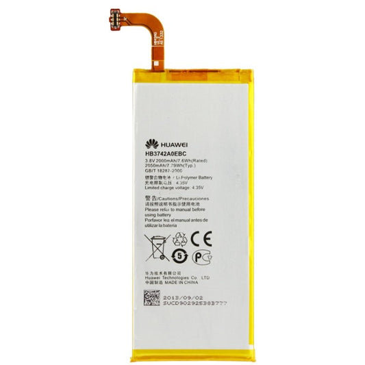 2000mAh Replacement Battery for Huawei Ascend P6(Gold), 2000mAh Black, 2000mAh Gold - ORIWHIZ