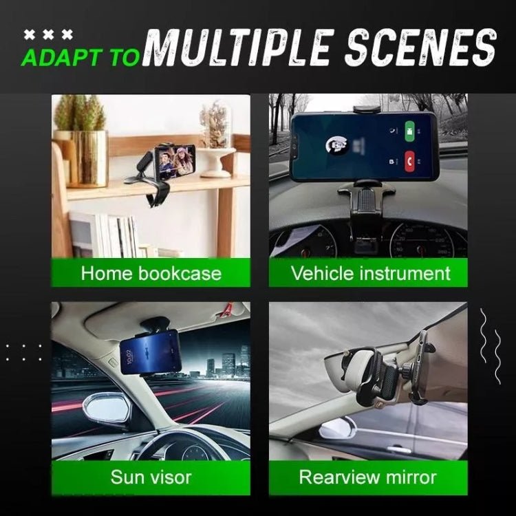 202 - D Car Dashboard Mobile Phone Holder Bracket, Dashboard Phone Holder - ORIWHIZ