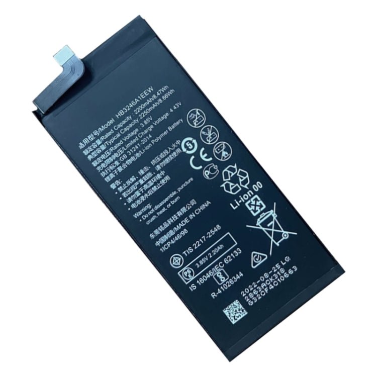 2250mAh Battery Replacement For Huawei Mate Xs HB3246A1ECW HB3246A1EEW, For Huawei Mate Xs - ORIWHIZ