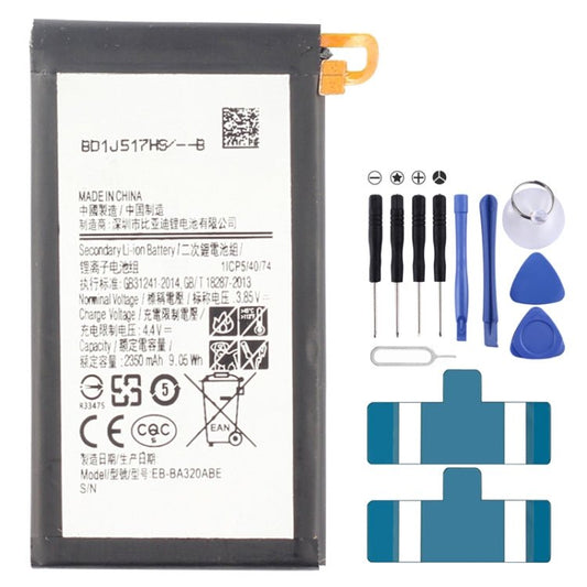 2350mAh Li - Polymer Battery EB - BA320ABE for Samsung Galaxy A3 (2017) / A320AA320F, For Galaxy A3 (2017) - ORIWHIZ