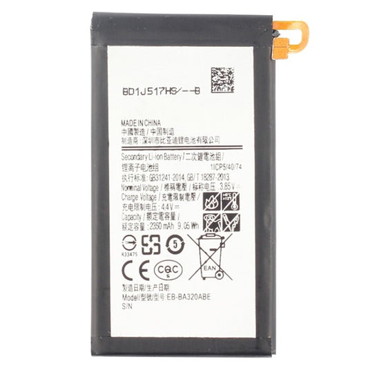 2350mAh Li - Polymer Battery EB - BA320ABE for Samsung Galaxy A3 (2017) / A320AA320F, For Galaxy A3 (2017) - ORIWHIZ