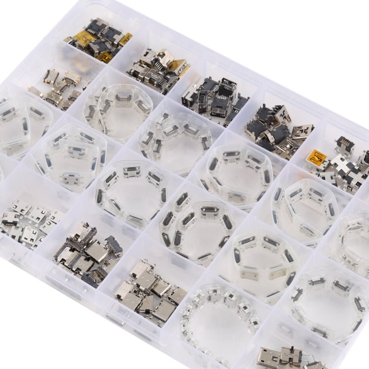240 PCS/Set Micro USB / Type C Charging Port Connector, 240 PCS/Set - ORIWHIZ