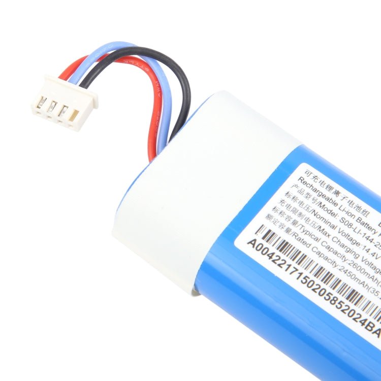 2450mAh S08 - LI - 144 - 2500 Battery Replacement For Deebot DJ35 36 DN55 DK520, For Deebot DJ35 36 DN55 DK520 - ORIWHIZ