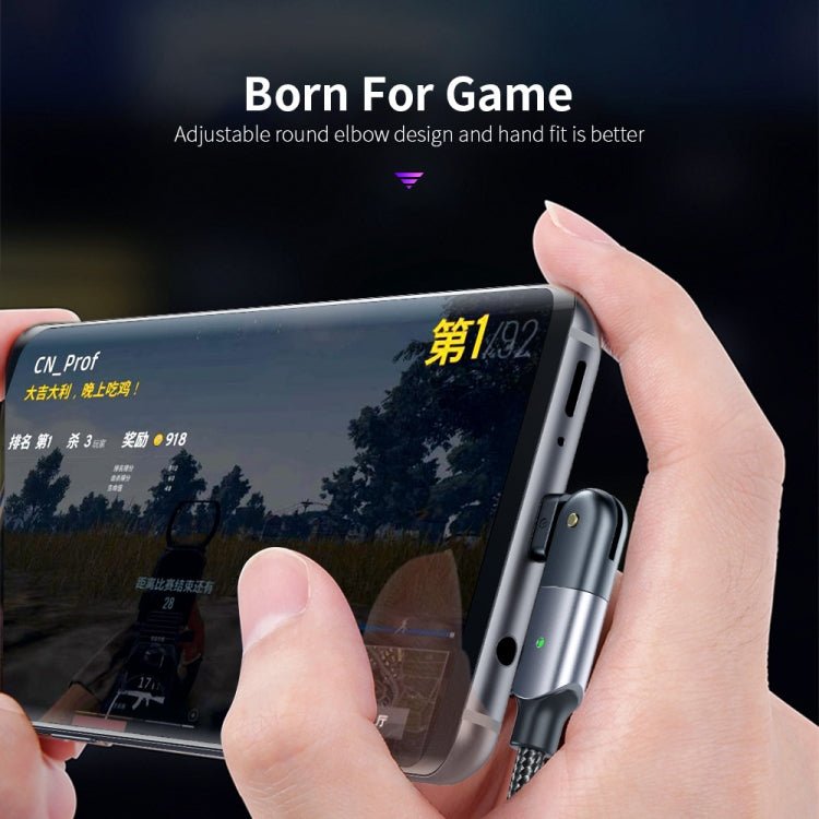 2.4A USB to Micro USB 180 Degree Rotating Elbow Charging Cable, 1.2m Micro USB, 2m Micro USB - ORIWHIZ