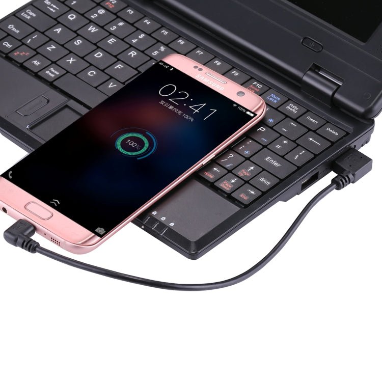 24cm USB Elbow to Micro USB Elbow Charging Cable - ORIWHIZ