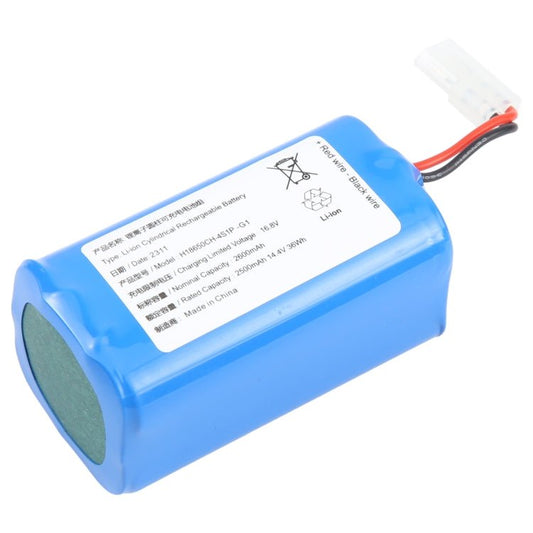 2500mAh 14.4V 36Wh H18650CH - 4S1P Original Sweeping Machine Battery Replacement For Xiaomi MIJIA G1, For Xiaomi MIJIA G1 - ORIWHIZ