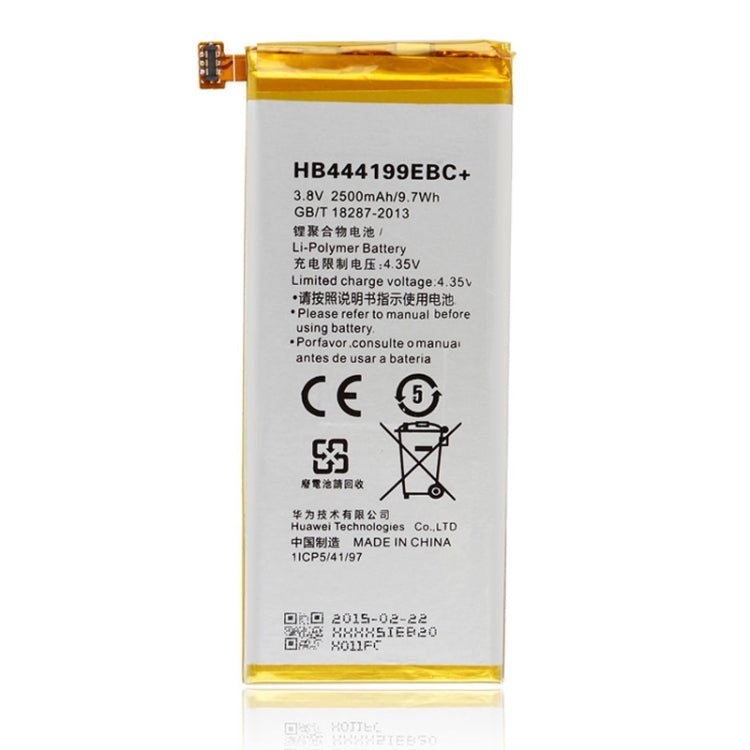 2500mAh Li - Polymer Battery HB444199EBC for Huawei Honor 4C / C8818 / CHM - UL00 / CHM - TL00H / CHM - CL00, For Honor 4C - ORIWHIZ