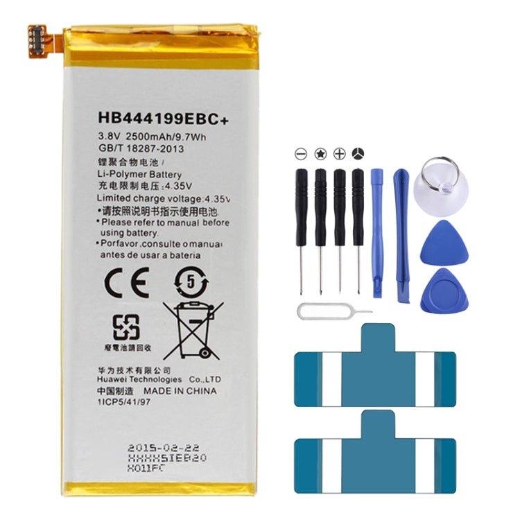 2500mAh Li - Polymer Battery HB444199EBC for Huawei Honor 4C / C8818 / CHM - UL00 / CHM - TL00H / CHM - CL00, For Honor 4C - ORIWHIZ