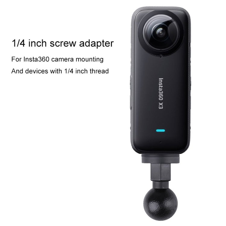 25mm 1/4 inch Screw ABS Ball Head Adapter Mount - ORIWHIZDJI & Insta360 AccessoriesOther MountUniversal Mount & Holder