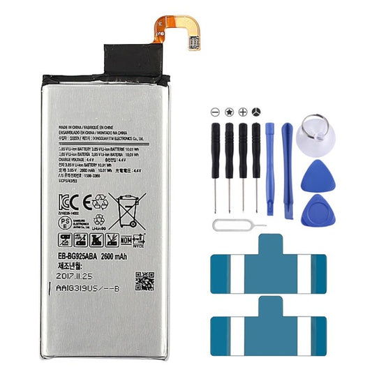 2600mAh Li - Polymer Battery for Samsung Galaxy S6 edge / G925K / G925S / G925FQ / G925F / G925L / G925V / G925A, For Galaxy S6 Edge - ORIWHIZ