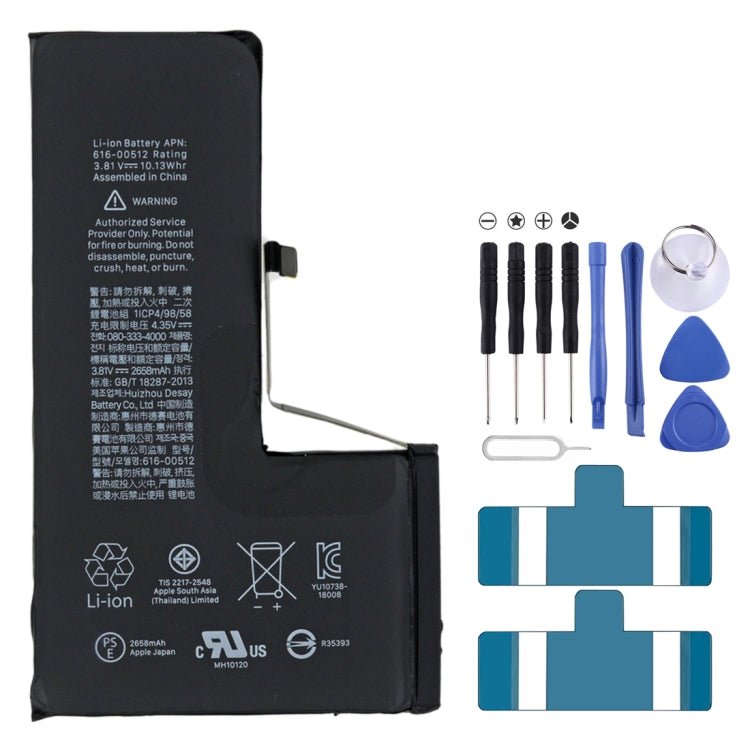 2659mAh Battery for iPhone XS, For iPhone XS - ORIWHIZ