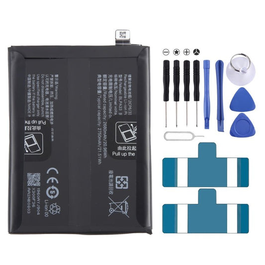 2680mAh BLPA33 Battery Replacement For OnePlus Ace 3, For OnePlus Ace 3 - ORIWHIZ