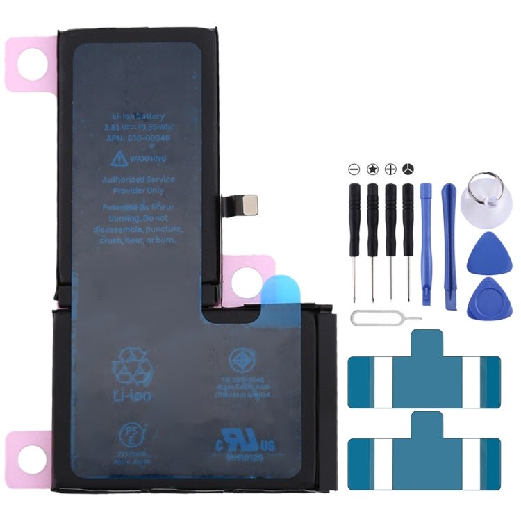 2716mAh Li - ion Battery for iPhone X, For iPhone X - ORIWHIZ