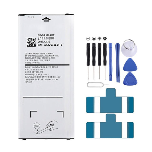 2900mAh Rechargeable Li - ion Battery for Galaxy A5 (2016), A510F, A510F/DS, A510FD, A510M, A510M/DS, A510Y, For A5 (2016) - ORIWHIZ