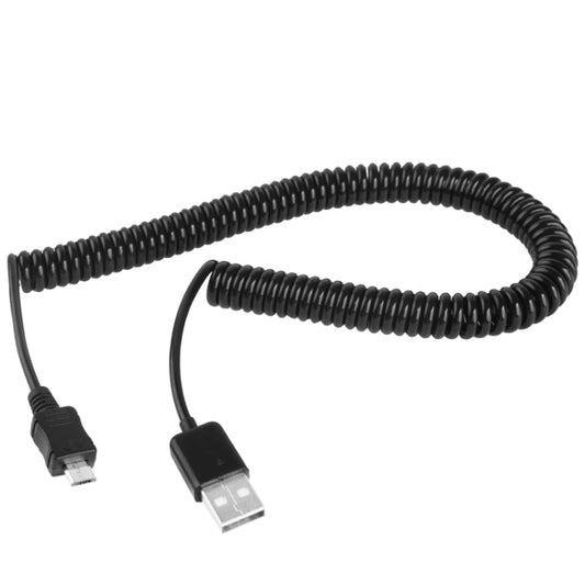 2m Micro USB Data Sync Charging Coiled Cable / Spring Cable - ORIWHIZ