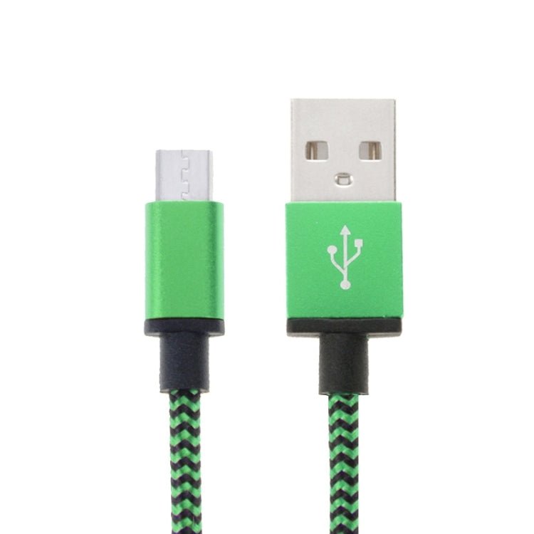 2m Woven Style Micro USB to USB 2.0 Data / Charger Cable - ORIWHIZ