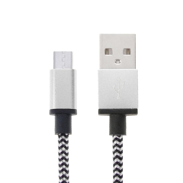 2m Woven Style Micro USB to USB 2.0 Data / Charger Cable - ORIWHIZ