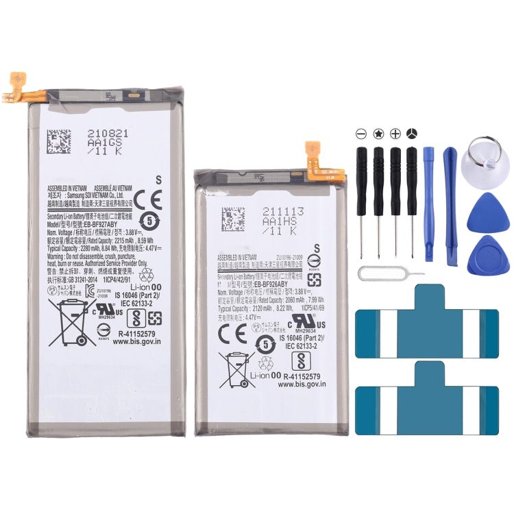 2pcs Battery Replacement, For Samsung Galaxy Z Fold4, For Samsung Galaxy Z Fold3 5G SM - F926 - ORIWHIZ