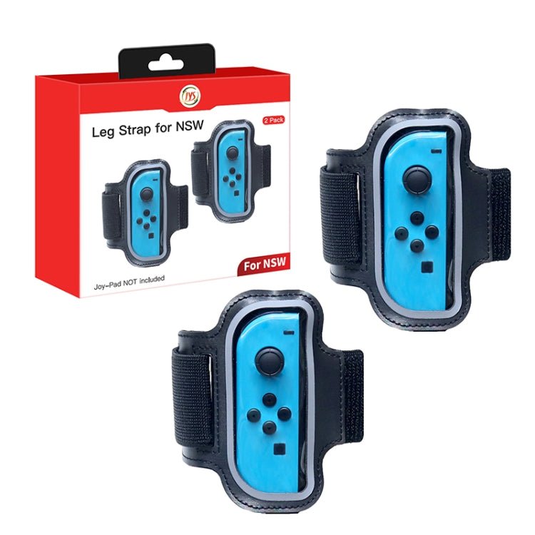 2PCS JYS JYS - NS242 For Nintendo Switch Joy - con Small Handlebar Leg Sports Straps, JYS - NS242(Black), JYS - NS242(Red Blue) - ORIWHIZJYSNintendo AccessoriesNintendo Accessories Others