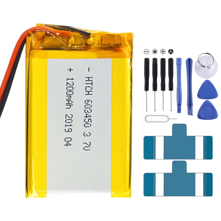 2pcs Universal Battery Replacement, 602040, 503040, 503759, 402040, 303450, 403040, 603450, 601862, 503048, 502040, 4025138, 802030, 103035, 603040 - ORIWHIZ