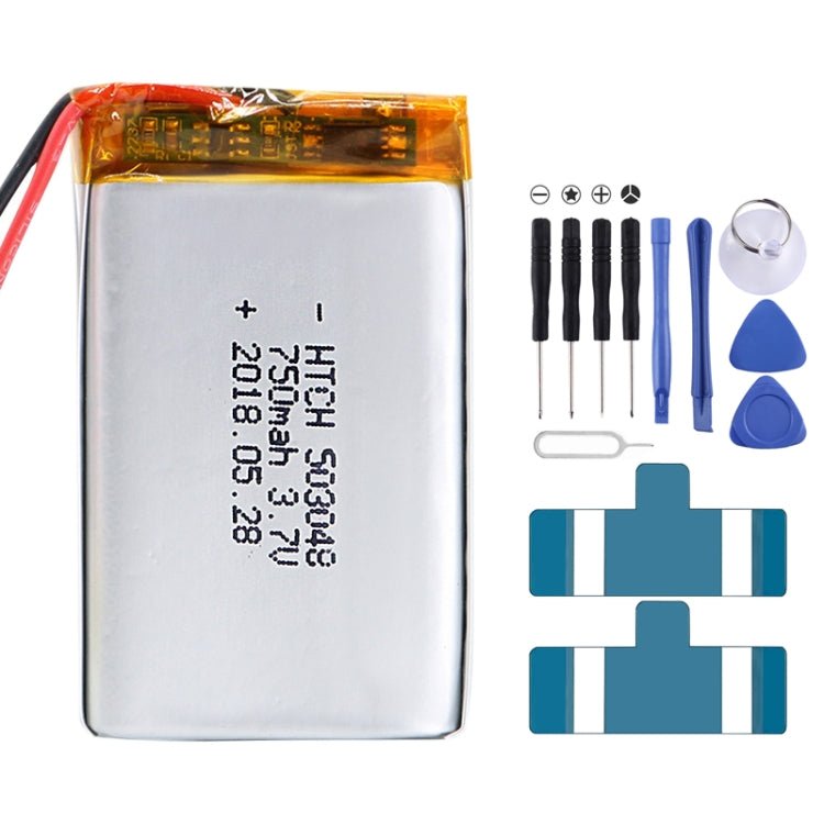 2pcs Universal Battery Replacement, 602040, 503040, 503759, 402040, 303450, 403040, 603450, 601862, 503048, 502040, 4025138, 802030, 103035, 603040 - ORIWHIZ