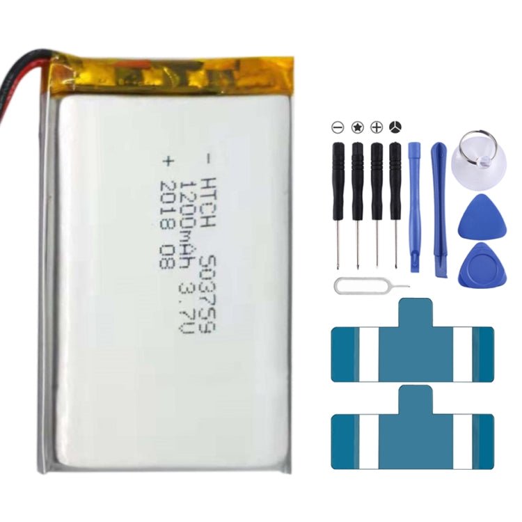 2pcs Universal Battery Replacement, 602040, 503040, 503759, 402040, 303450, 403040, 603450, 601862, 503048, 502040, 4025138, 802030, 103035, 603040 - ORIWHIZ