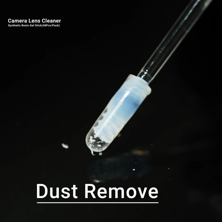 2UUL CL21 48pcs/box Camera Lens Dust Cleaning Synthetic Resin Gel Stick, CL21 - ORIWHIZ