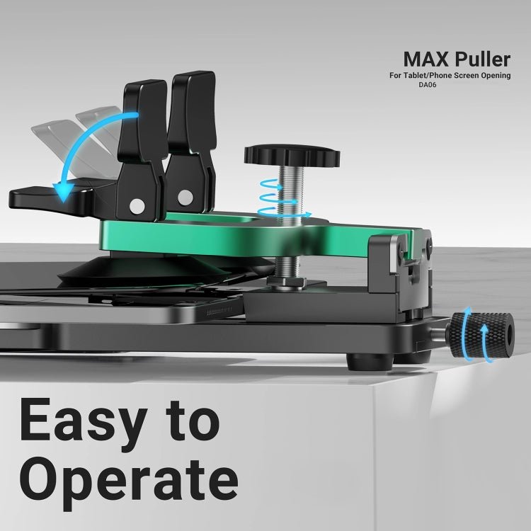 2UUL DA06 MAX Puller Double Suction Cup LCD Screen Open Fixture, DA06 MAX Puller - ORIWHIZ