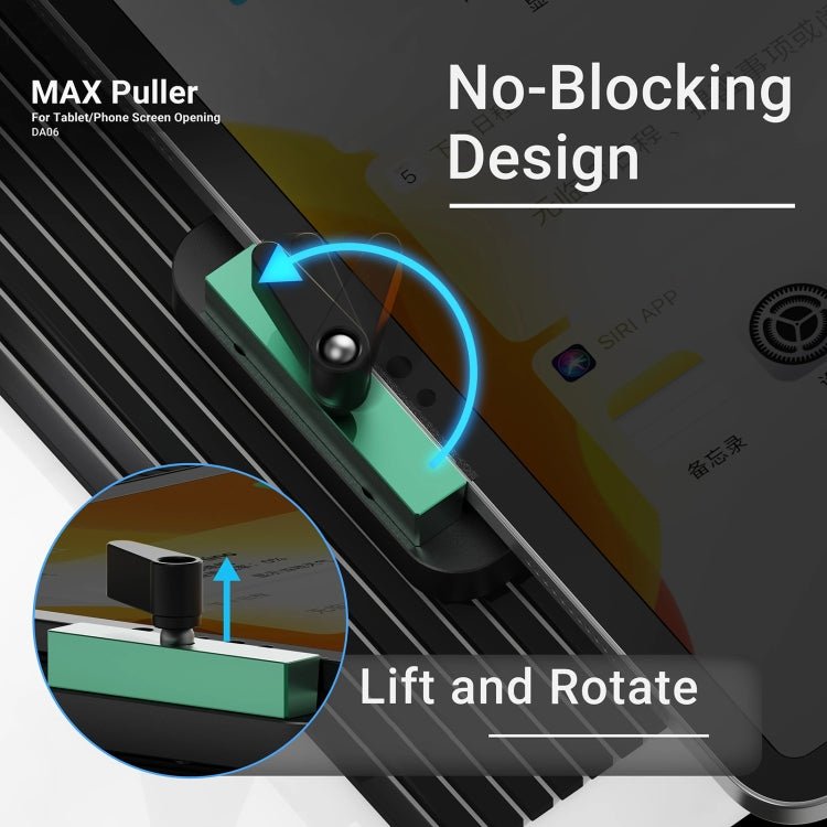 2UUL DA06 MAX Puller Double Suction Cup LCD Screen Open Fixture, DA06 MAX Puller - ORIWHIZ