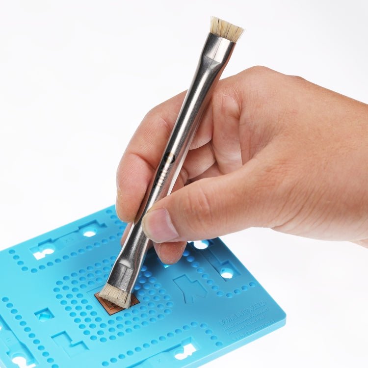 2UUL Double Head Cleaning Bristle Brush, Double Head - ORIWHIZ