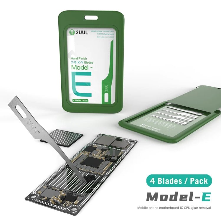 2UUL Hand Finish Blades For Phone Screen Debonding / Removal IC, S, E, X, Y - ORIWHIZ