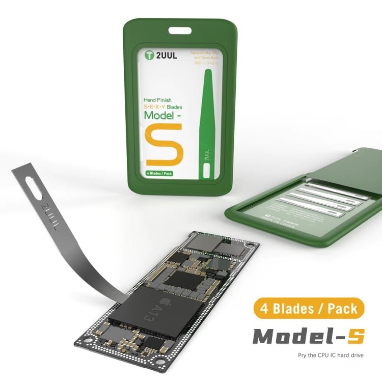 2UUL Hand Finish Blades For Phone Screen Debonding / Removal IC, S, E, X, Y - ORIWHIZ