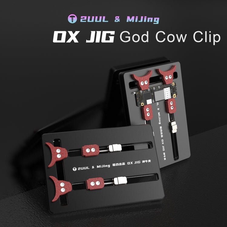 2UUL & MiJing OX JIG Universal Fixture High Temperature Resistance Phone Motherboard PCB Board Repair Holder Tool, OX JIG - ORIWHIZ