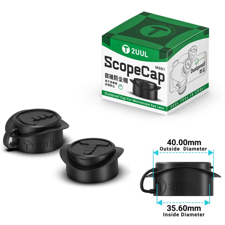 2uul MS81 ScopeCap Dustproof Cap, MS81 - ORIWHIZ
