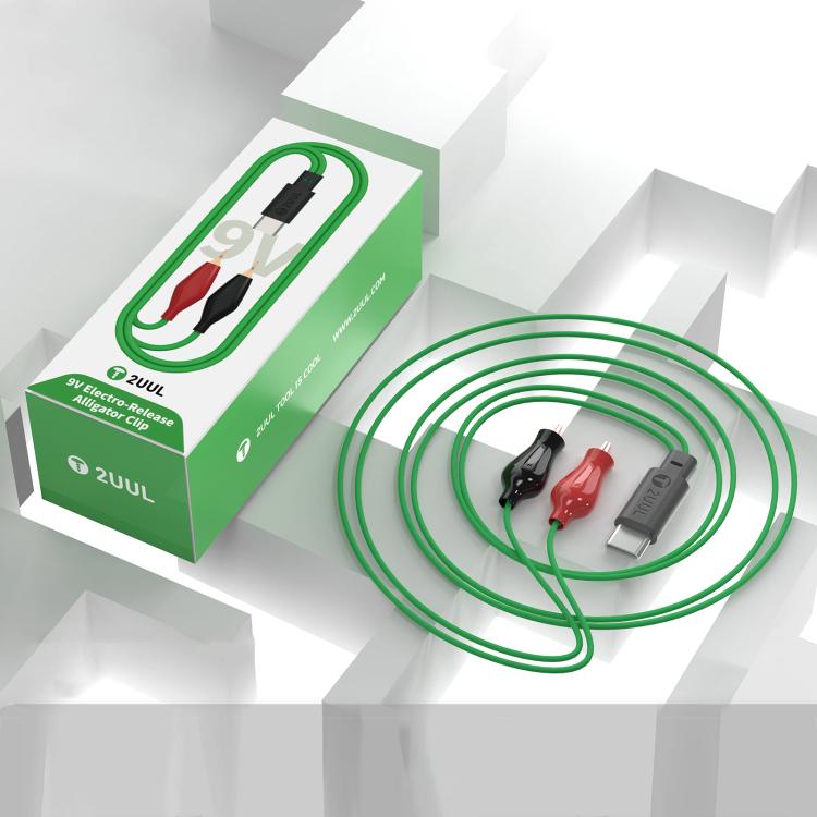 2uul PW03 9V Electro - Release Alligator Clip, PW03 - ORIWHIZ