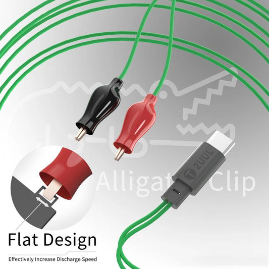 2uul PW03 9V Electro - Release Alligator Clip, PW03 - ORIWHIZ