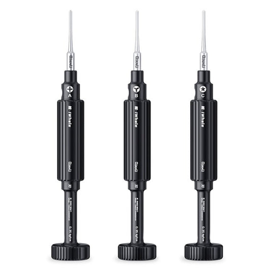 3 in 1 QianLi iWhale Special S2 Steel Magnetic Torque 3D Screwdriver, A/B/C - ORIWHIZ