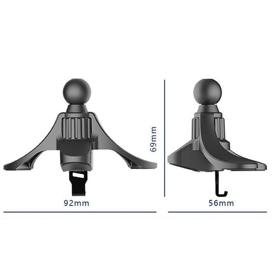 3 PCS A - 004 Car Mobile Phone Bracket Air Outlet Hook Accessories, Black - ORIWHIZ