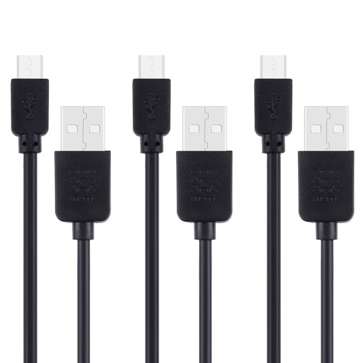 3 PCS HAWEEL 1m High Speed Micro USB to USB Data Sync Charging Cable Kits For Galaxy, Huawei, Xiaomi, LG, HTC and other Smart Phones, 3pcs - ORIWHIZ