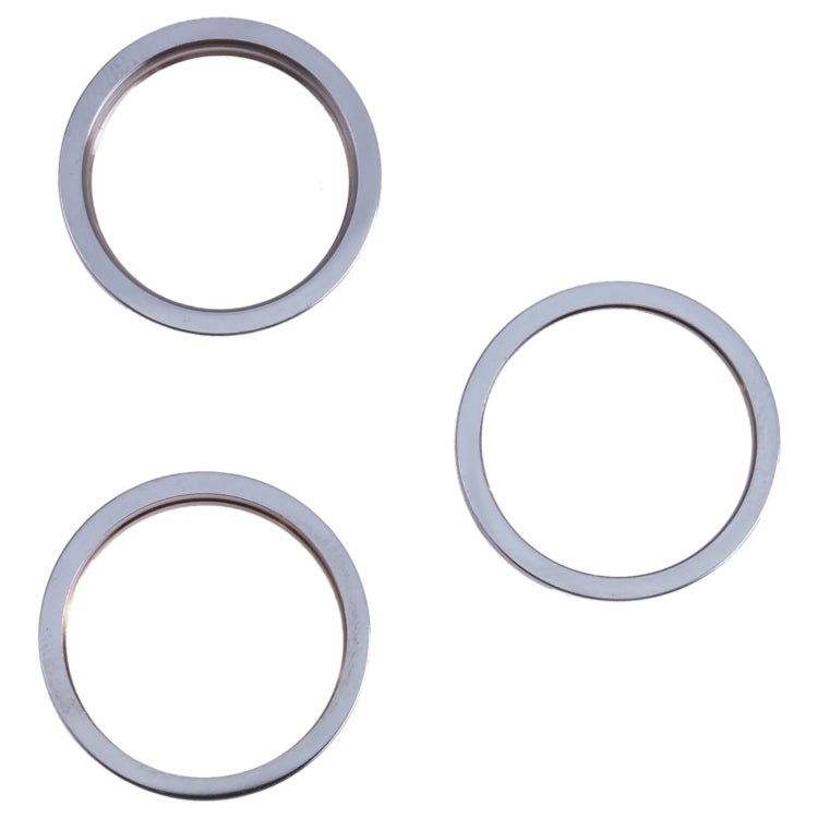 3 PCS Rear Camera Glass Lens Metal Outside Protector Hoop Ring for iPhone 13 Pro Max, For iPhone 13 Pro Max - ORIWHIZ