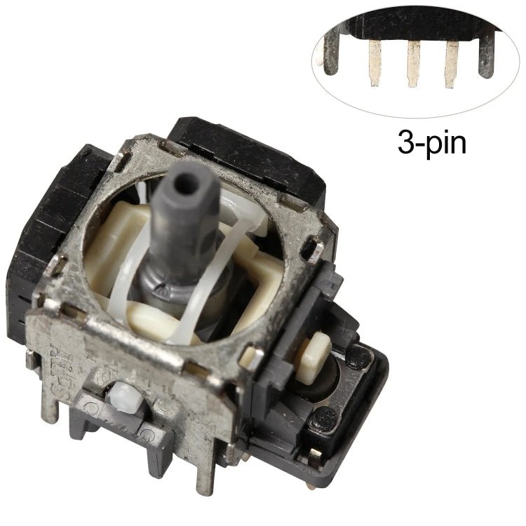 3 - pin 3D Analog Joystick Module Replacement for Sony PS3 Controller, 3 - pin 3D Analog Joystick - ORIWHIZ