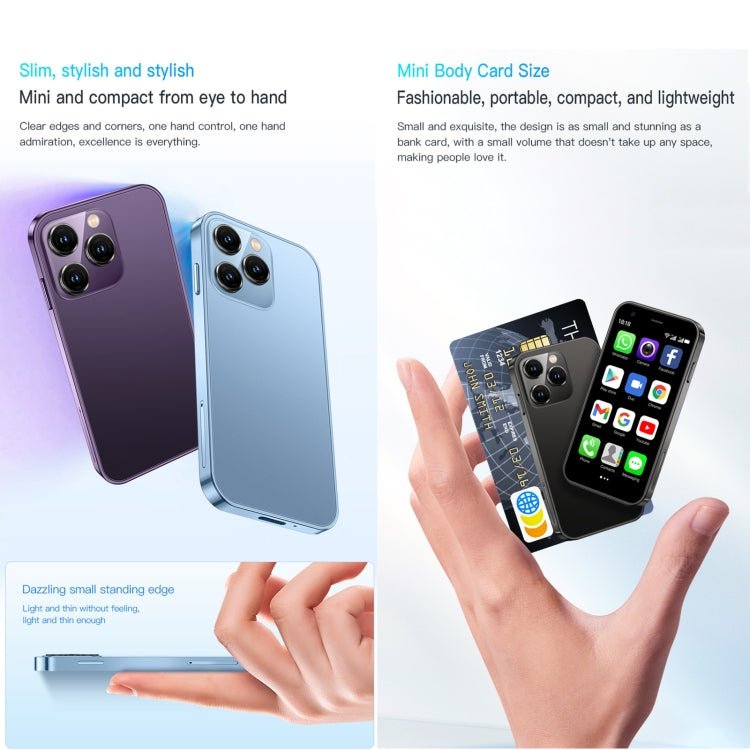 3.0 inch Android 8.1 MTK6580 Quad Core up to 1.3GHz, Bluetooth, WiFi, GPS, Network: 3G, Dual SIM, SOYES XS15 - ORIWHIZ