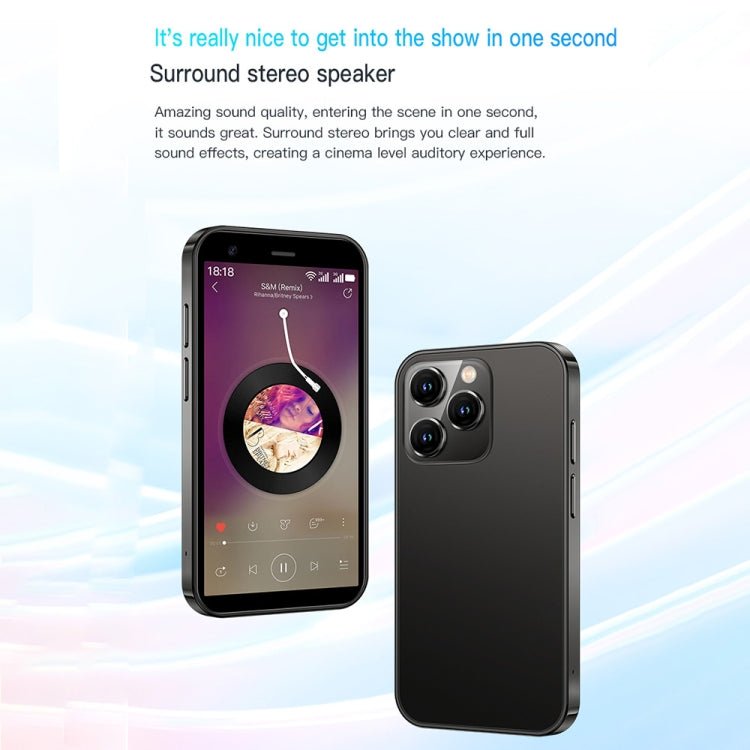 3.0 inch Android 8.1 MTK6580 Quad Core up to 1.3GHz, Bluetooth, WiFi, GPS, Network: 3G, Dual SIM, SOYES XS15 - ORIWHIZ